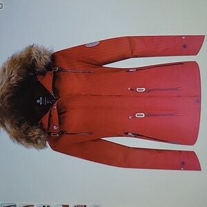 Wantdo Red Waterproof Ski Jacket Hood Winter Snow Coat Mountain Snowboard S New…